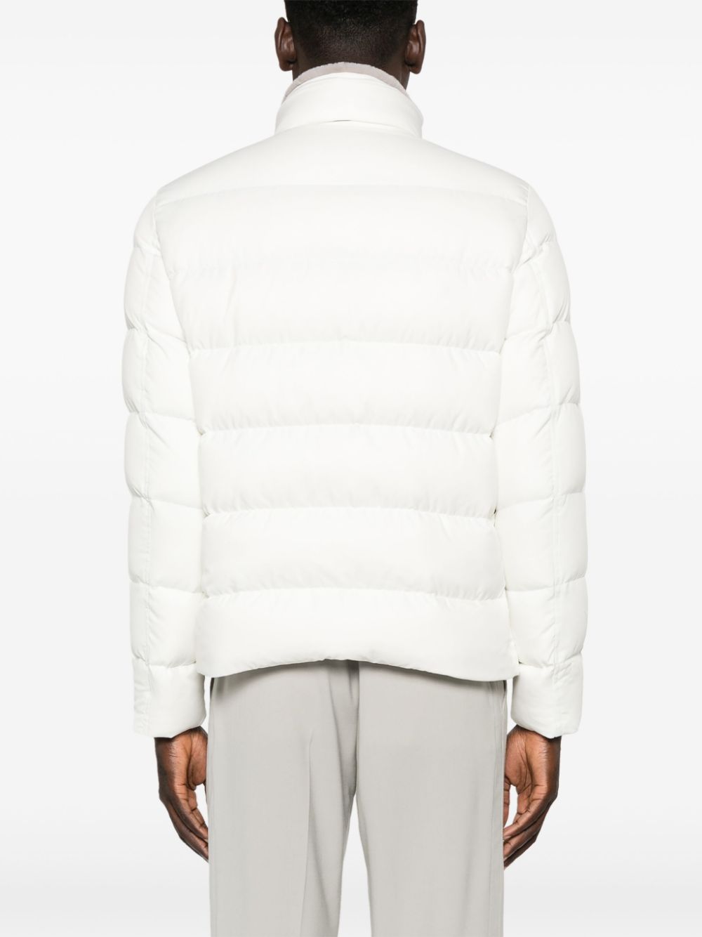 quilted puffer jacket