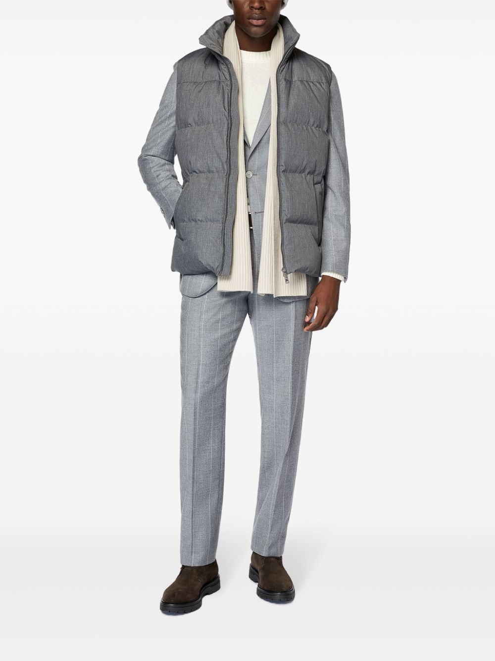 padded gilet