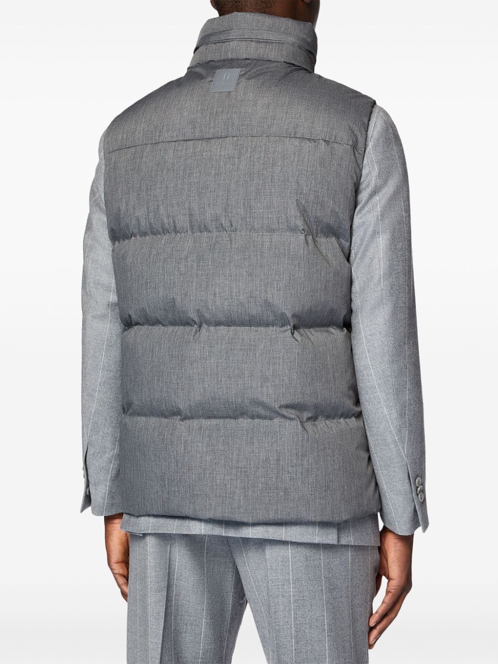 padded gilet