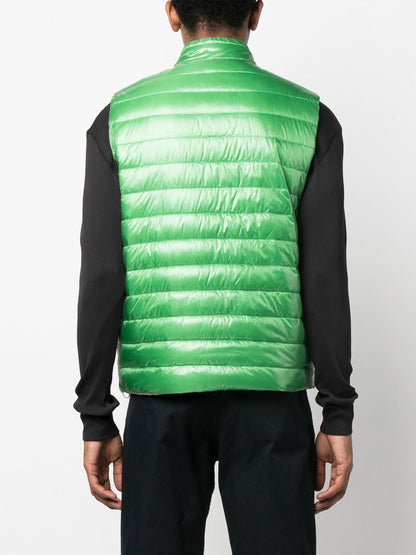 Reversible padded vest