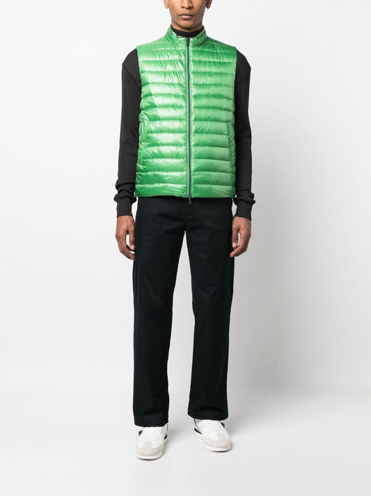 Reversible padded vest